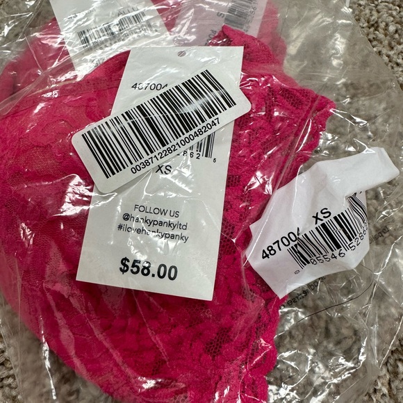 Hanky Panky 💕 Pink Allure bralette ~ brand new!! - Picture 3 of 3